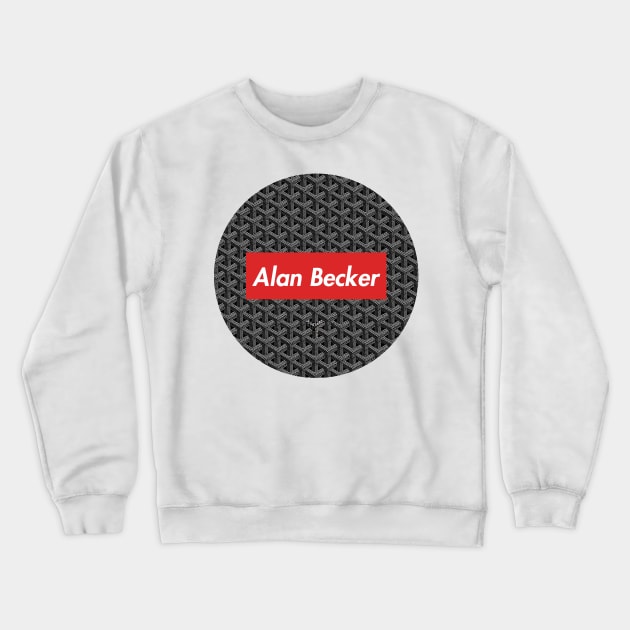 Alan Becker Crewneck Sweatshirt by rongpuluh